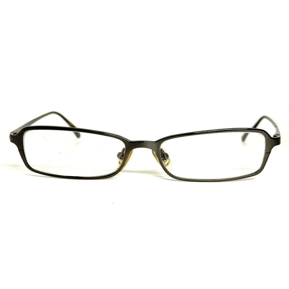 Michael Kors Rectangular Metal Eyeglasses Gunmetal Japan 135mm Frame 23439